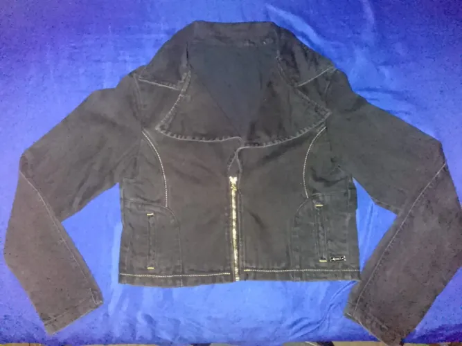 JAQUETA FEM. TAM.P (MUCS) JEANS