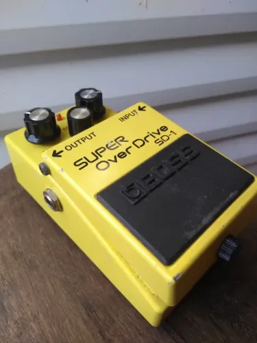 Pedal De Efeito Boss Sd-1 Superoverdrive 