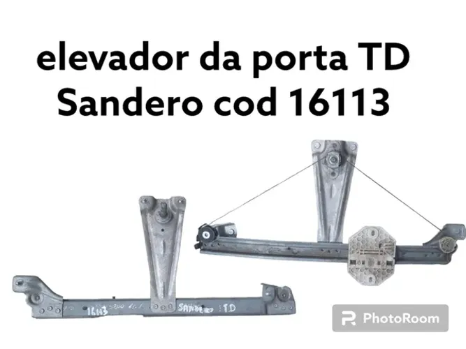 Elevador da porta traseira direita Renault sandero