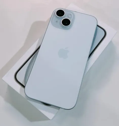 Iphone 15 256 Gb Azul | Lacrado Novo | Loja Fisica