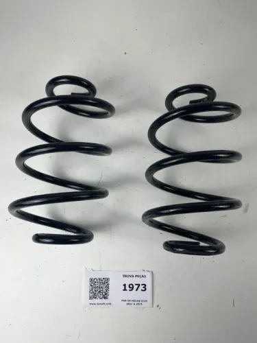 Par de Molas Clio traseira 2011 a 2015
