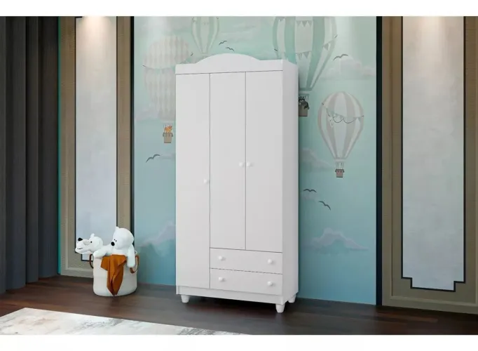 Guarda roupa de 3xportas Lara g.l novo valor 485,00 avista 