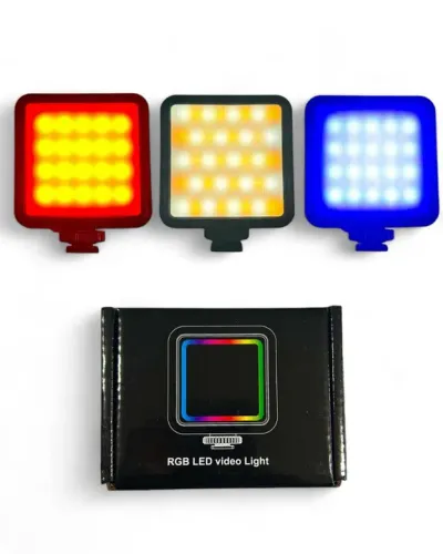 Luz de Vídeo RGB LED