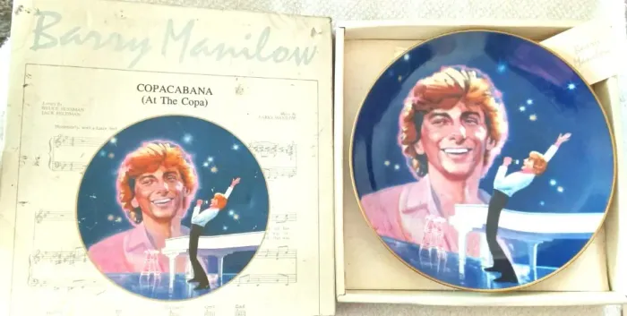 BARRY MANILOW COPACABANA / COLECIONADOR/ PLACA NUMERADA/NIB 301