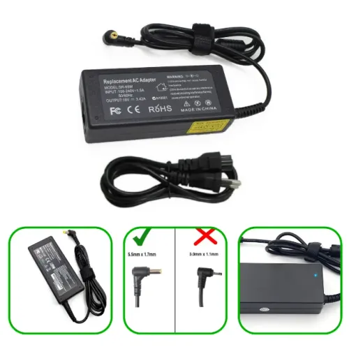 Fonte Carregador Para Notebook Acer Aspire E5-574-307m | 19v
