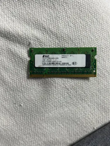 Pente de memória notebook