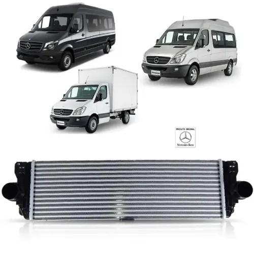 Radiador intercooler - original Sprinter 311/415/515 de 2012 a 2019.