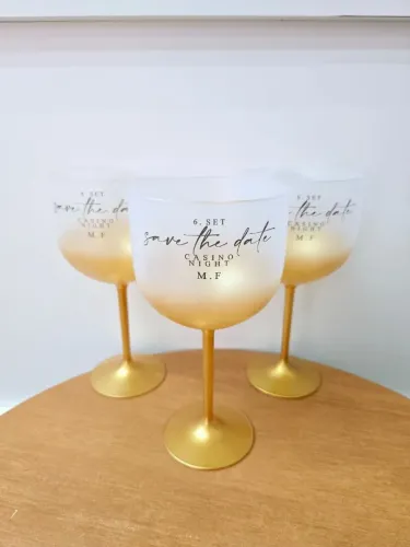 Taças de Gin de acrílico