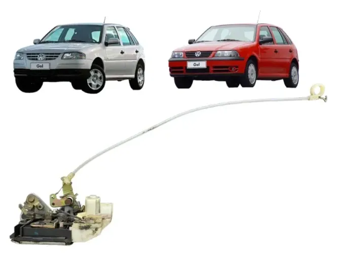 Fechadura Porta Traseira Direita Gol G3 G4 1999 5x4839014c