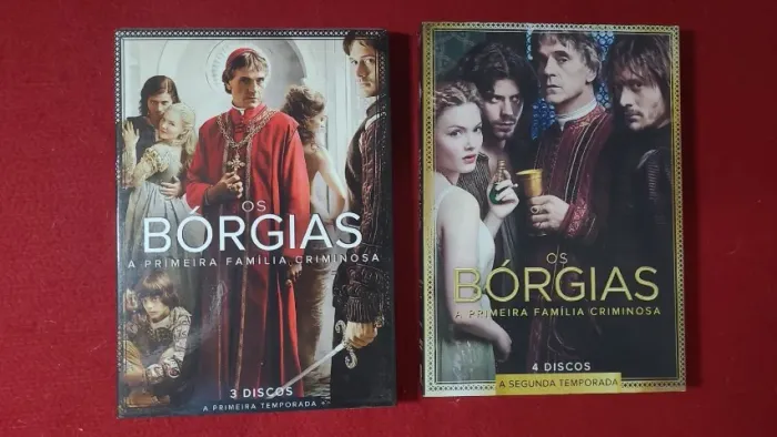 DVDs Os Bórgias 1ª e 2ª temporadas