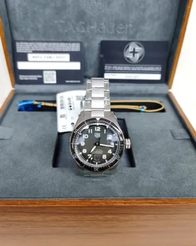 Relógio TAG Autavia Automático aço na caixa com pulseria extra