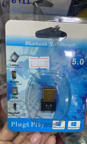 Adaptador USB Bluetooth 5.0 Dongle Para Computador PC Loja Coimbra Computadores Entregamos
