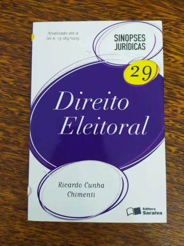 Livro Direito Eleitoral De Ricardo Cunha Chimenti