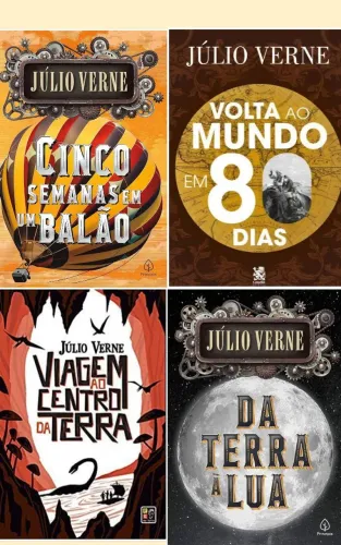 Box Julio Verne (4 livros)