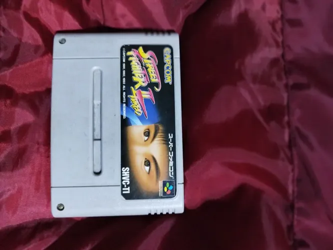 Street Fighter2 japonês super famicon