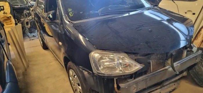 SUCATA TOYOTA ETIOS SEDAN 1.5 AUTOMATICO 2018 (PRA RETIRADA PEÇAS) MOTOR CAMBIO MODULO 