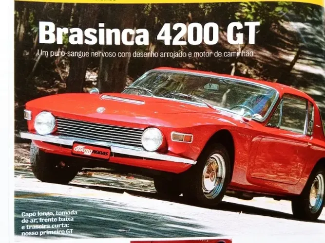Brasinca Uirapuru 4200 GT - Revista Quatro Rodas