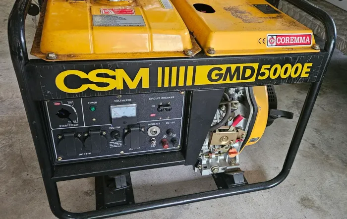 GERADOR DIESEL MODELO GMD 5000E.