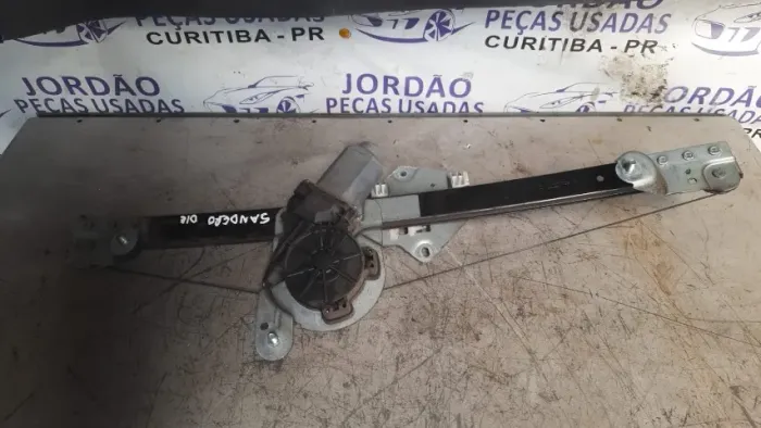 Máquina de vidro elétrico dianteiro esquerdo Sandero 2013