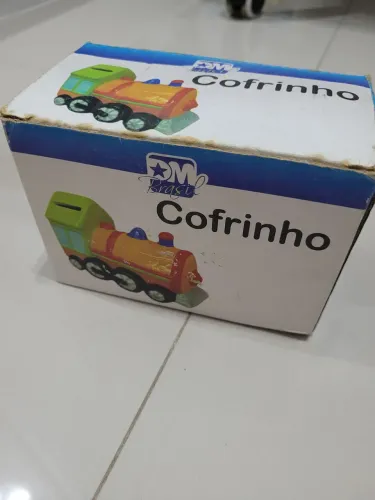 Cofrinho Trem - Brinquedo Infantil