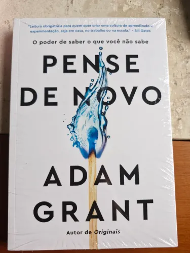 Livro NOVO no plástico