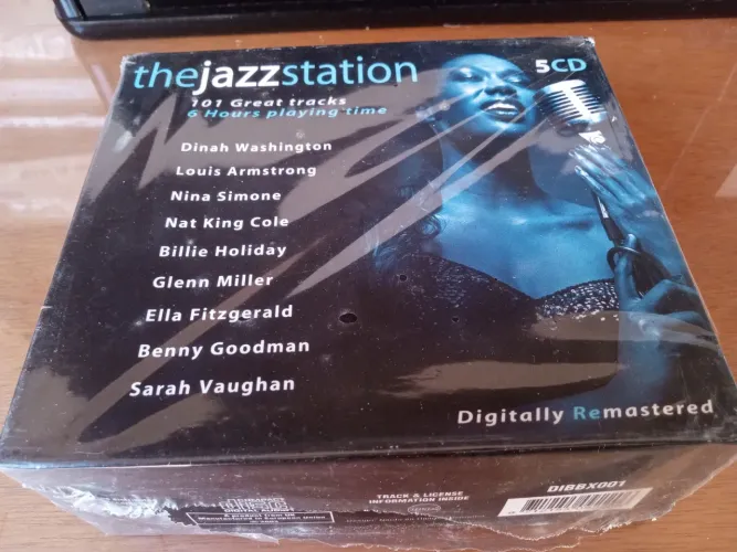 Box Jazz Importado Lacrado - 5 CDs - 101 Faixas - Raro