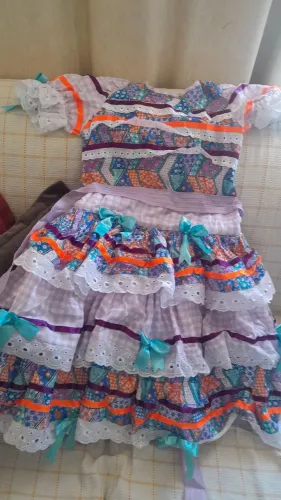 Vestido Infantil Festa Junina