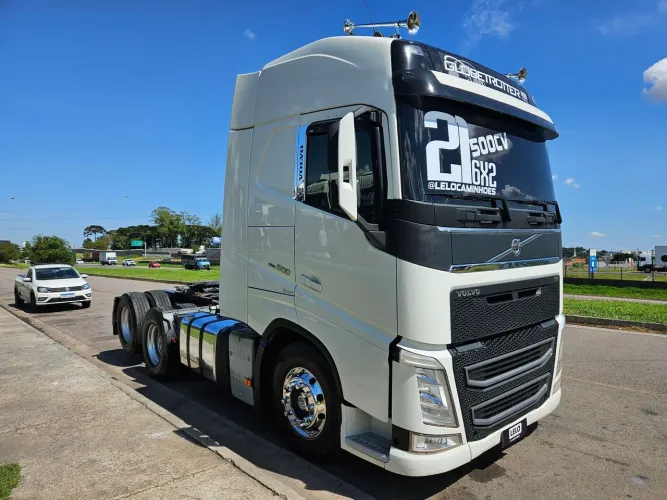 FH 500 6X2 Globetrotter Ano 21 Euro 5 Automático Teto Alto Mola  Interna nova sem detalhes