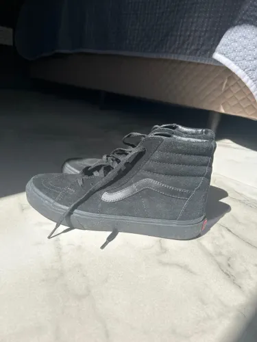 Tênis vans preto cano alto.Sk8-Hi Black Black | Vans