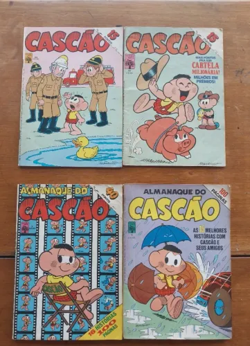 Gibis revistinhas do Cascão 4 gibis