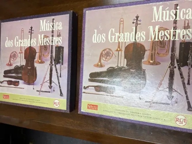 Lotes De Box Com Lp Discos De Música Clássica Vários Autores (Usado)