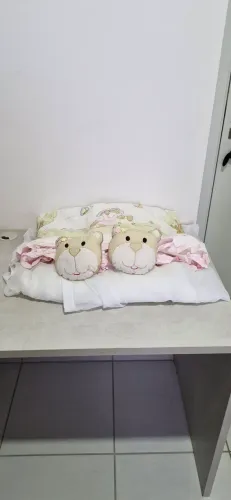Mosquiteiro com bandô para menina