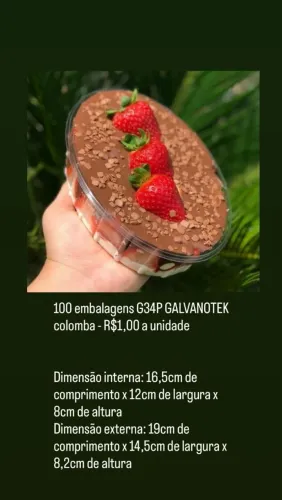 Embalagens para doces e bolos