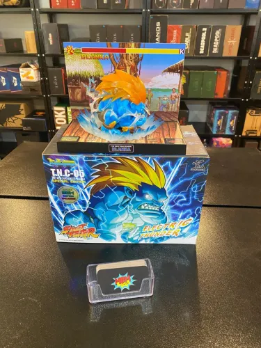 Boneco Street Fighter 2 Blanka Diorama Special Edition da Big Boys Toys HK.