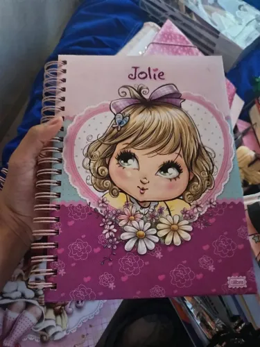 Caderno Jolie 2006 e 2009 nunca usados