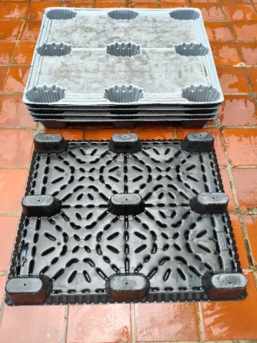5 Pallets de plástico reforçado 