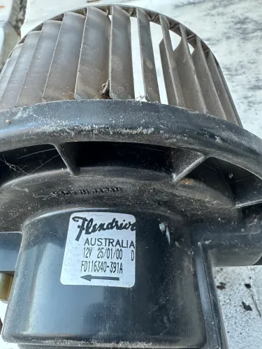 Motor Ventilador Ar Forçado Omega Australiano 1999 A 2003