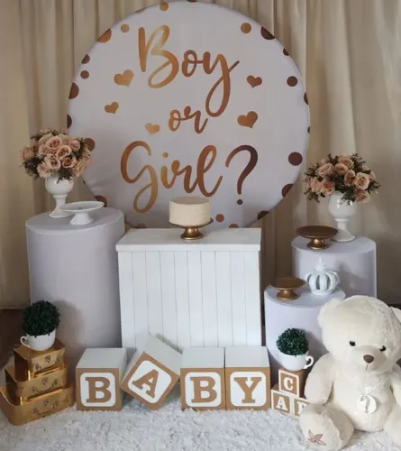 Aluguel Decoração Festa Revelação - Menino ou Menina