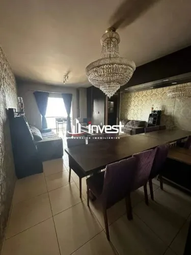 Apartamento semi mobiliado no Edif. Marselha à venda no Santa Maria, com 2 quartos (1 suít