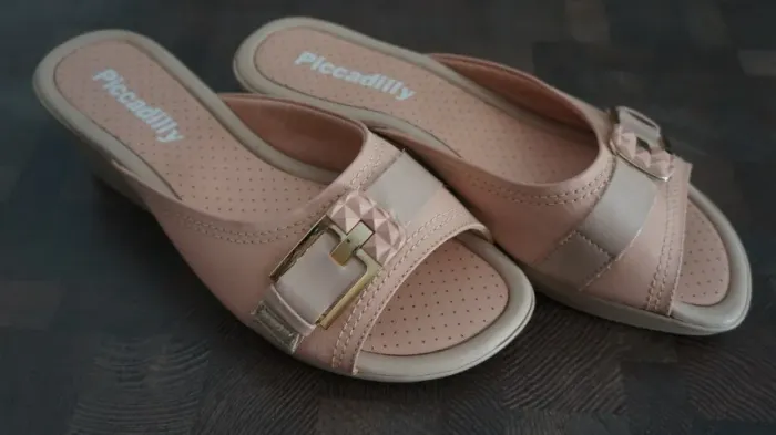 Sandalia Tamanco Conforto Picadilly Rose numero 37