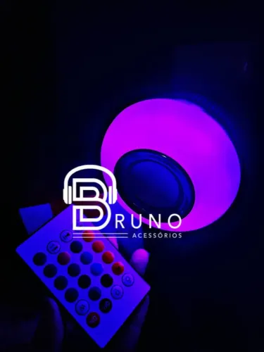 Lâmpada musical Bluetooth 