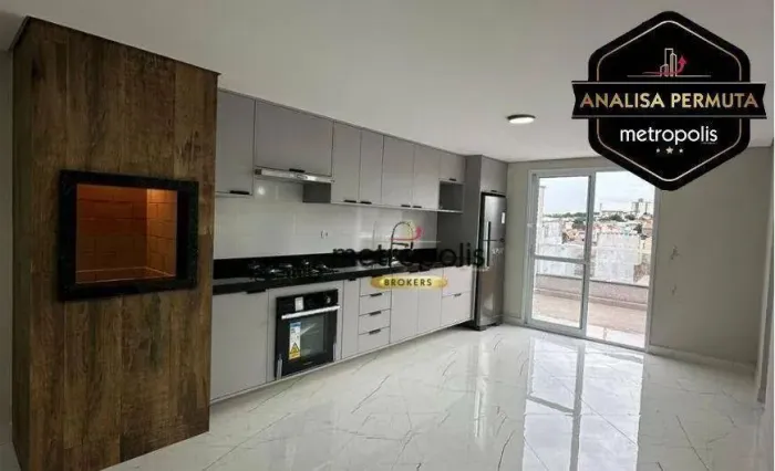 Cobertura à venda, 115 m² por R$ 661.000,00 - Vila Linda - Santo André/SP