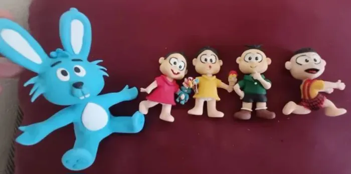 Turma da Mônica de biscuit