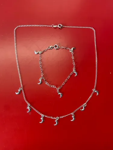 Conjunto Prata 95 Lua