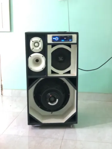 Mini Paredão Paredinha | Caixa de Som Automotiva Completa 