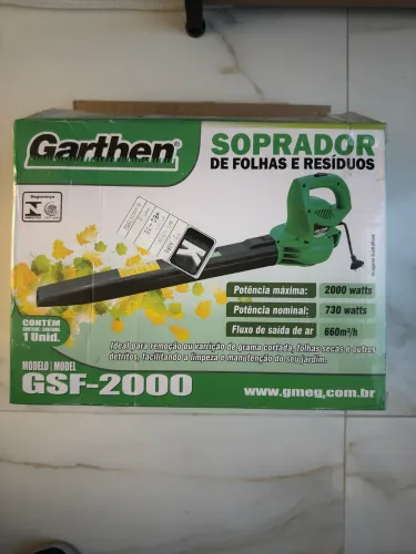 Soprador Garthen GSF-2000 elétrico 2000W