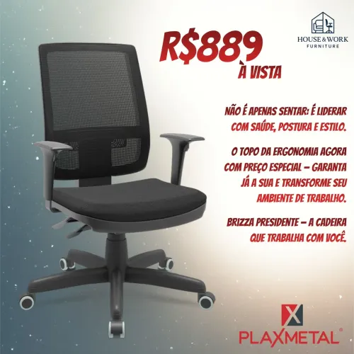 Cadeira Ergonômica Presidente 