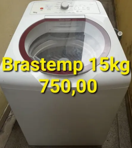 Máquina de Lavar Brastemp 15kg 110V ENTREGAMOS