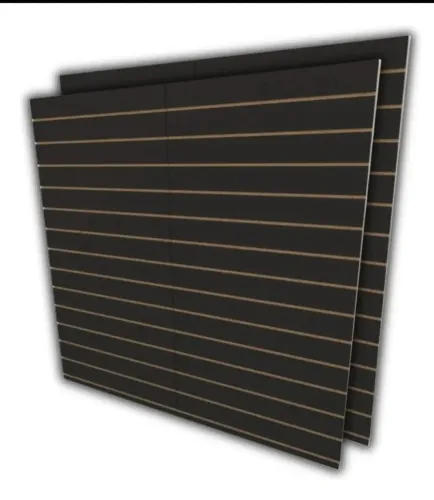 PAINEL CANALETADO PRETO - MDF - (2,75 m largura X 1,85 m de altura)