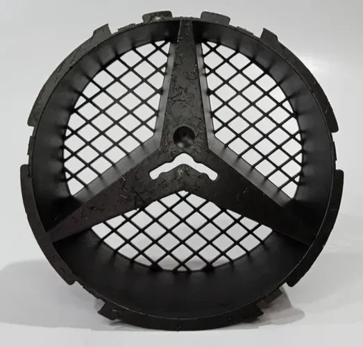 Base Símbolo Frontal Estrela Mercedes Classe C C200 2009-10